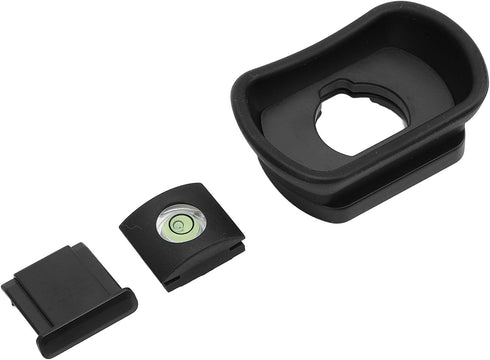 GFX100II, 100, XH1, XH2S, GFX50S, T5, T4 Hot Shoe Cover, Camera Viewfinder Eye Cup, Bubble Level for X - X - with ABS