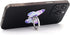 Butterfly Cell Phone Ring Holder, 360° Rotation Finger Grip Stand, Compatible with All Smartphones (Lilac)