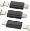 zoyuzan USB C Male to Lightning Female Charging Cord Adapter, 3 Pack for iPhone Charger Cable, Compatible for Galaxy