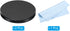 PATIKIL 58mm Lens Cap, 2pcs Universal Lens Filter Stack Cap with Cleaning Cloth for Photography