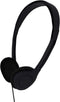 Bulk Over The Head Disposable Headphones, Wholesale Lot for Kids Individually Bagged for Schools, Libraries, Hospitals