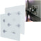 VESA Mount Adapter Bracket Kit, Non-VESA Mounting Universal for 75 VESA Monitor Arm, Compatible 2 Pack