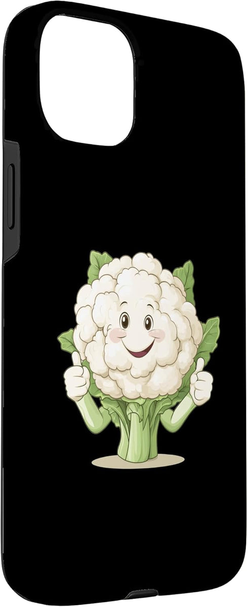Cauliflower Brassica Oleracea Vegetable Designs 15 iPhone Plus Cauliflower Smiling With A Thumbs Up Case