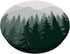 Pine Tree Mountain Scene Forest Mountains Landscape Pattern PopSockets Standard PopGrip