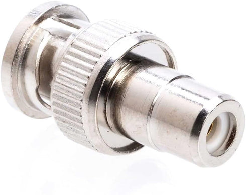 Cctv4Less BNC Male to RCA Female Adapter, Straight Connector for CCTV, 10 Pack