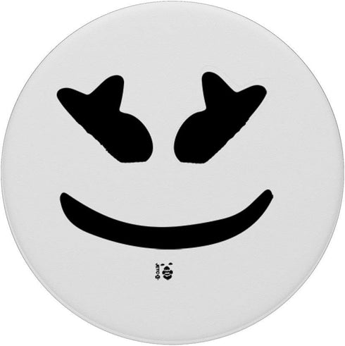 PopSockets PopGrip: Swappable Grip for Phones & Tablets - Funny Marshmallow Angry Face