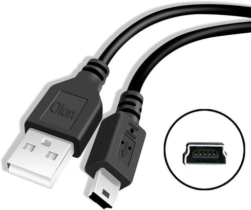 USB Power Charger Cable for Texas Instruments TI-84 Plus CE Graphing & TI 84 Plus C Silver Edition Calculators