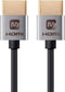 Monoprice HDMI High Speed Cable - 6 Feet, Black, 4K@60Hz, HDR, 18Gbps