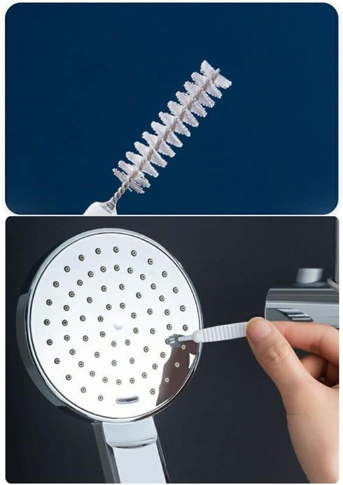 50pcs Multifunctional Mobile Phone Charging Port Cleaning Brush, 65mm Dust Shower Hole Cleaning Mini Brush Bendable
