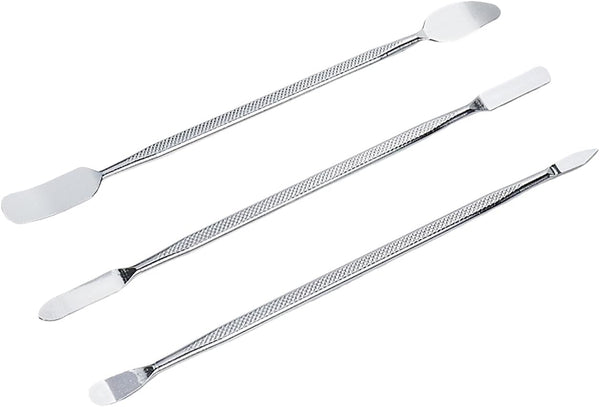 3pcs Metal Spudger Set, Dual Ends Opening Pry Tools for Electronics, Cell Phone, Laptop, Tablets, Repair Tool Kit