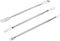 3pcs Metal Spudger Set, Dual Ends Opening Pry Tools for Electronics, Cell Phone, Laptop, Tablets, Repair Tool Kit