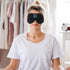 Bluetooth Sleep Mask Wireless Headphones, 3D Eye Mask for Side Sleepers, Blackout Eye Mask with Speakers