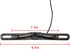 HD Backup Camera - 170 Wide Angle, Universal License Plate, IP69 Waterproof for Cars and Trucks