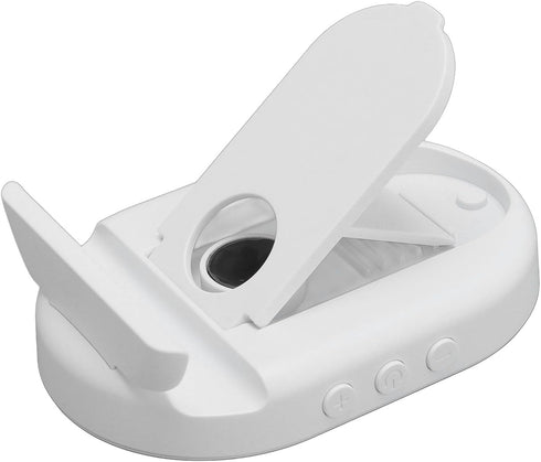 Yunseity Bone Conduction Speaker Pillow with, White Noise Sound Machine for Sleep, Timer Shutdown Stand for Phone