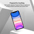 Belkin ScreenForce Tempered Glass Screen Protector for Apple iPhone 11, Antimicrobial-Treated with Easy Align Tray