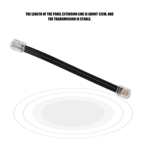 Two Way Radio 6 Pin Short Panels Separate Cable, Extension Line for FT-7800 FT-8800 Walkie Talkie