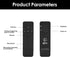 GLOGLOW MP3 MP3 64GB Player, Portable Lossless Sound Music Player Support Up to Mini Music Player for Students Running