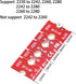 JOYJOM Nvme NGFF M.2 2230 to 2242 Adapter, 2230 to 2280 Adapter, 2230 to 2260 Extender, Support 2240 to 2280, 2260 to 2280 M2 Adapter