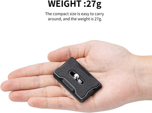 K&F Concept K-28 Camera Tripod Quick Release Mounting Plate