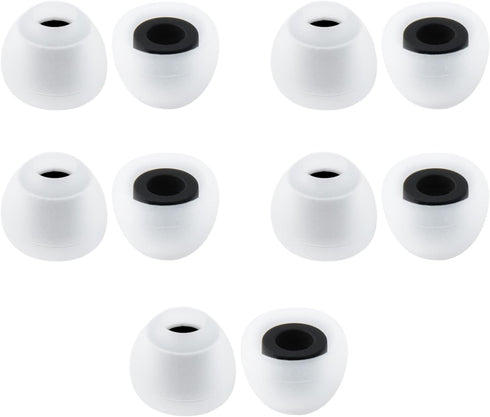 5 Pairs KBEAR 07 Ear Tips, KINBOOFI Silicone Eartips for KZ ZST ZS10 PRO AS10 ZSN ZSN PRO X Wired Headphone