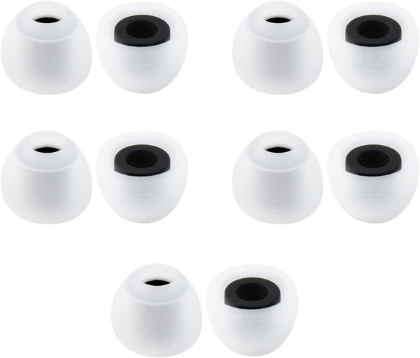 5 Pairs KBEAR 07 Ear Tips, KINBOOFI Silicone Eartips for KZ ZST ZS10 PRO AS10 ZSN ZSN PRO X Wired Headphone