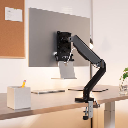VIVO VESA Adapter Plate Bracket Kit for 24 inch M1 and M3 iMac Series Monitors, VESA up to 100x100, Black