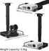 Universal Ceiling Mount with Tray, Adjustable 11.4-22 inches, No Hole Installation, Aluminum Alloy, for Projector/Camera