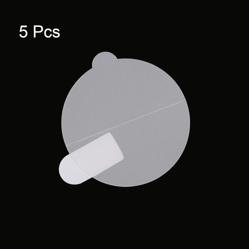 5pcs Watch Glass Screen Protectors 40mm HD High Definition Anti-Scratch Waterproof TPU Protective Film for Flat Screen