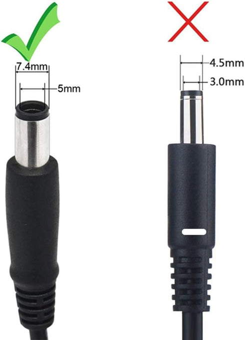Laptop Car Charger with USB QC3.0 for HP Pavilion, Compaq, Presario, Envy, Elitebook, ProBook 19V 4.74A 90W