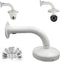 Security Camera Mount Bracket, Aluminum L-Type Wall Mount for Dome IP Cameras, Universal Junction Box