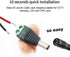 10 Pairs 12V 5A DC Power Plug Connectors - 5.5mm x 2.1mm Male & Female Jacks for LED Strips, CCTV, Security