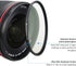 Multi-Coated 46mm UV Filter by JJC for Nikon Z30 Z50 Z fc Zfc with Nikkor Z DX 16-50mm Kit Lens & Panasonic G7 with