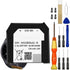 Samsung Gear S2 Classic SM-R732/Gear S2 SM-R720 Replacement Battery EB-BR720ABE with Adhesive Tool Repair Kit & Screws