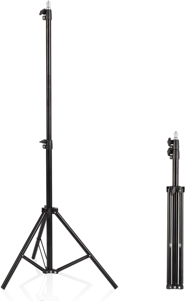 ClarVise Professional Tripod Stand, Mini Projector Tripod,Adjustable Height Light Stand for Ring Light/Webcam/Mini