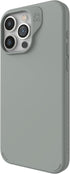 ZAGG Manhattan Snap Case for iPhone 15 Pro Max, Premium Silicone, Durable Graphene Material, Sage Green