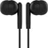 Maeline Bulk Earbuds with 3.5 mm Headphone Plug - 100 Pack Jet Black Wholesale Bundle