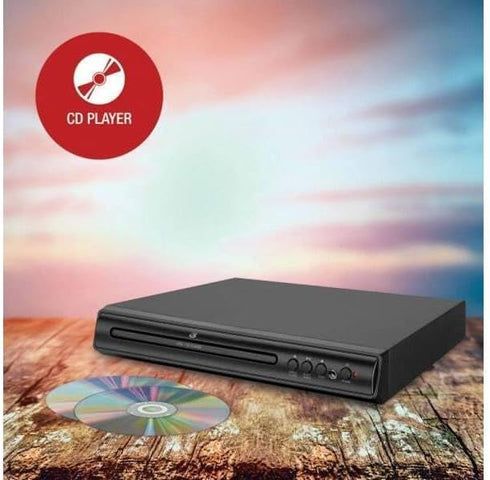 GPX D200B Slim DVD Player - Black with Remote Control