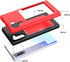 Galaxy S21 Case with Card Holder, Silicone Hybrid Protective Wallet Cover for Samsung Galaxy S21 - Black