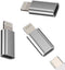 USB C Female to Lightning Male Adapter 3 Pack, Apple MFi Certified, Compatible with iPhone 14, 13, 12, 11, iPad Air,
