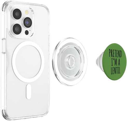 Pretend I'm A Lentil Lazy Halloween Tees Lazy Halloween Costume Pretend I'm A Lentil Simple PopSockets PopGrip