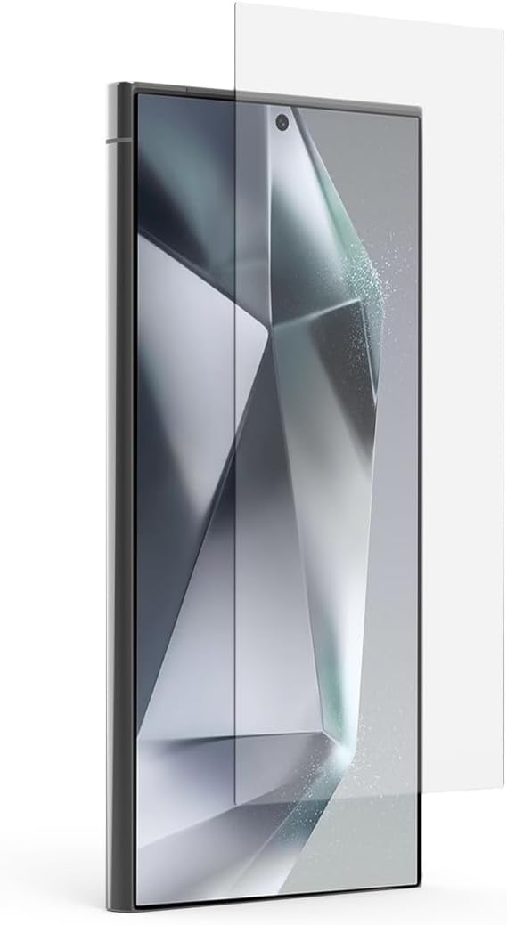 PureGear HD Clear Tempered Glass Screen Protector for Samsung Galaxy S24 Ultra, Case Friendly, Scratch Resistant