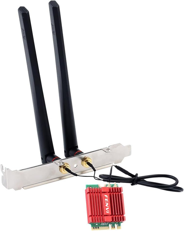 Mini AX210NGW WiFi Card, WiFi 6E M.2 2230 NGFF Desktop Kit with Wireless BT 5.3 Network Adapter for PC Windows 11/10