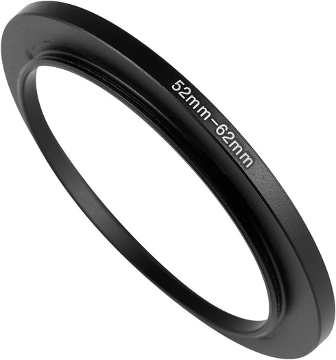 JOYTOLIN 52-62mm Metal Step-Up/Down Ring Adapter Compatible with Mirrorless Cameras DSLR Lens, UV