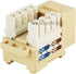 Monoprice Cat6 Punch Down Keystone Jack for 22-24AWG Solid Wire, Beige