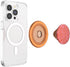 PopSockets Phone Grip with Expanding Kickstand, Compatible with MagSafe, Adapter Ring Included, Wireless Charging -