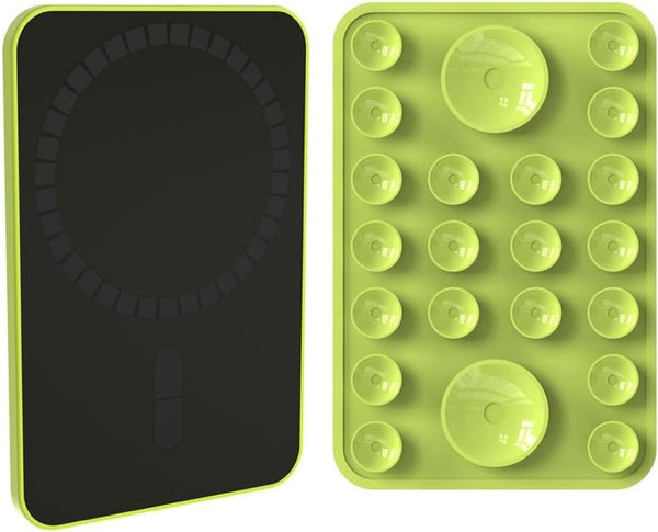 NTidea Magnetic Phone Case Mount with 2 Big Silicone Suction Cup for Mag