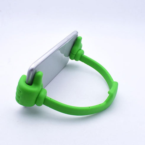 POPETPOP 2pcs Thumb Gesture Cell Phone Stands Adorable Smartphone Holders for Desk Use Portable Phone Supports Blue
