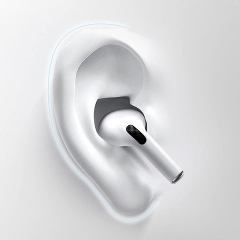 3 Pairs Ear Tips Replacement for Airpods Pro with Noise Reduction Hole, Soft Silicone Eartips Compatible with Airpods