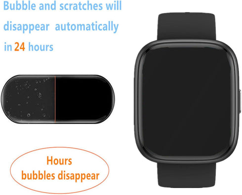 Screen Protector for Faweio IDW26 Smart Watch 1.83" (6 Pack) Clear TPU Soft Film, Compatible with Hikwel/TOOBUR