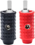 Recoil WR48P Amplifier Power/Ground Input Wire Gauge Reducer, 4 Gauge to 8 Gauge with Red/Black Silicon Covers